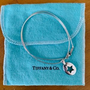 Tiffany & Co. Sterling Silver Star Necklace